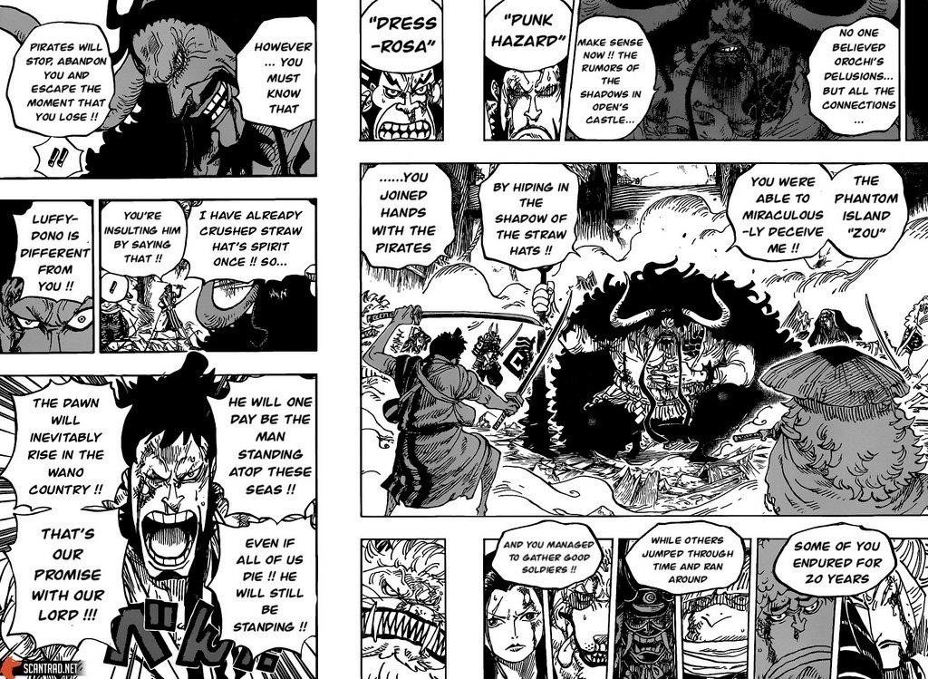 One Piece Manga Chapter 987 page 10 - The Brocade of Loyal Retainers
