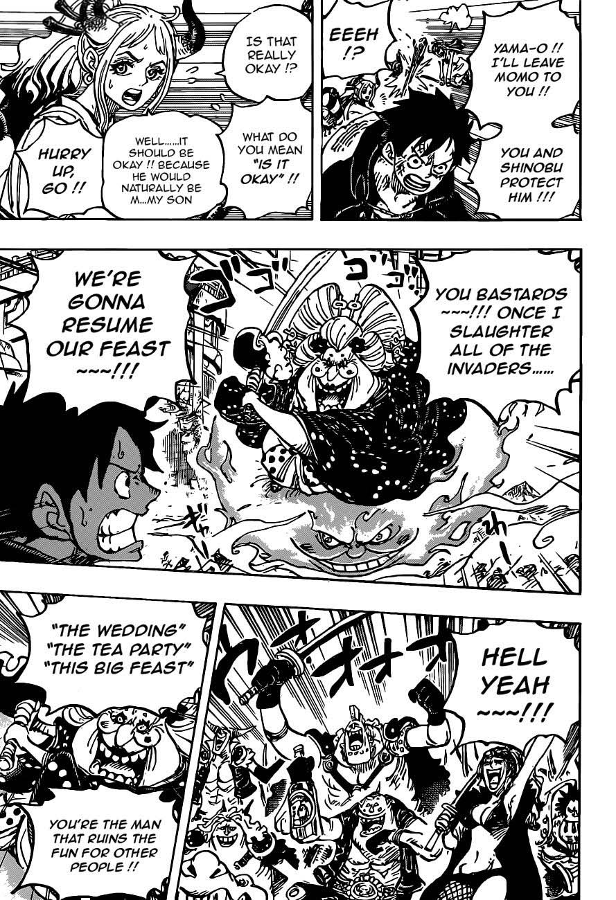 One Piece Manga Chapter 988 page 10 - Sorry for the Wait