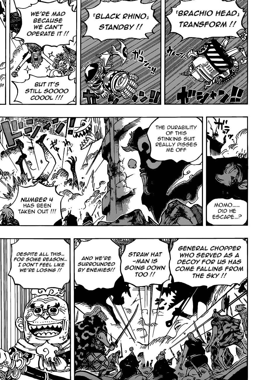 One Piece Manga Chapter 989 page 13 - I Can't Imagine Losing