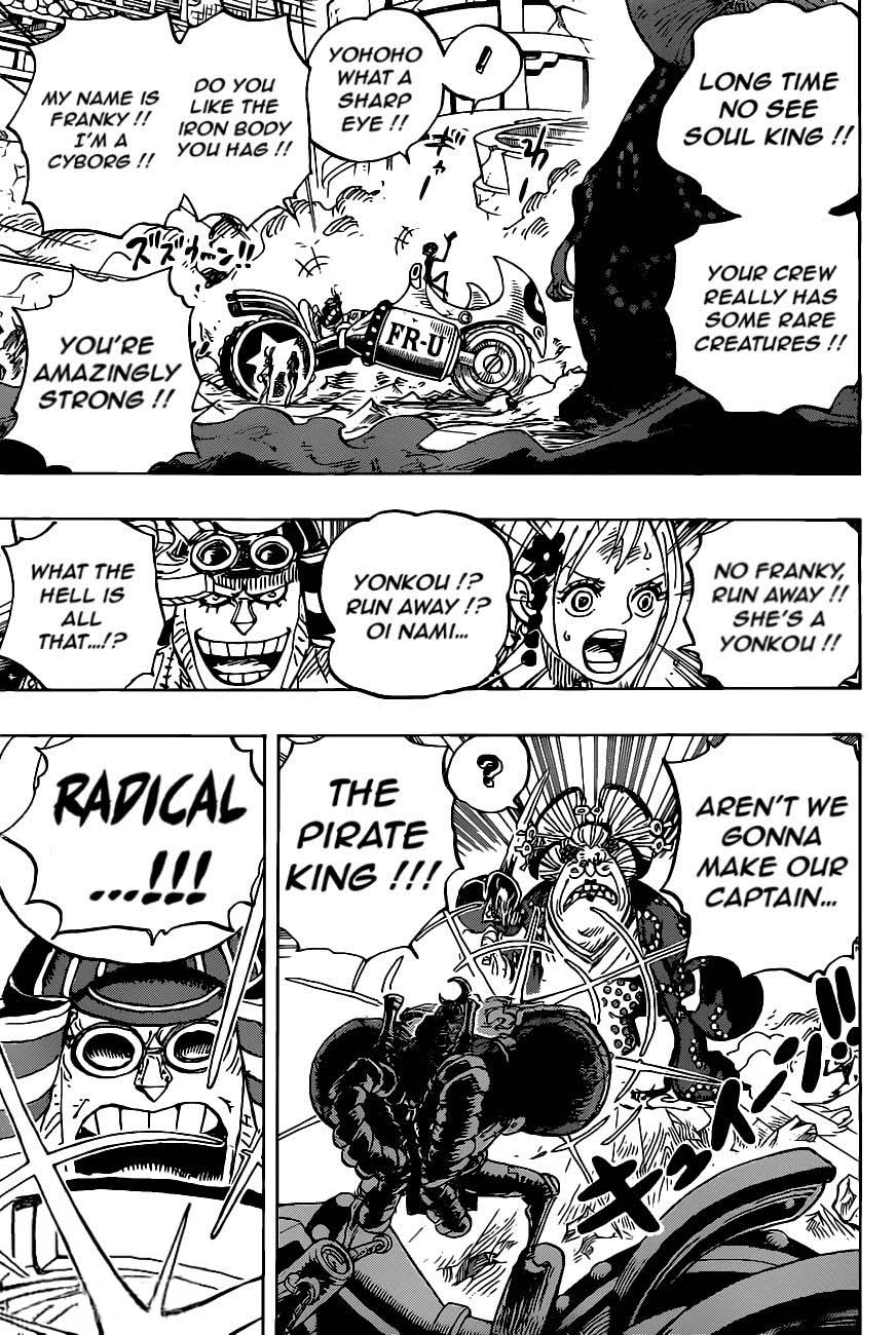 One Piece Manga Chapter 989 page 4 - I Can't Imagine Losing