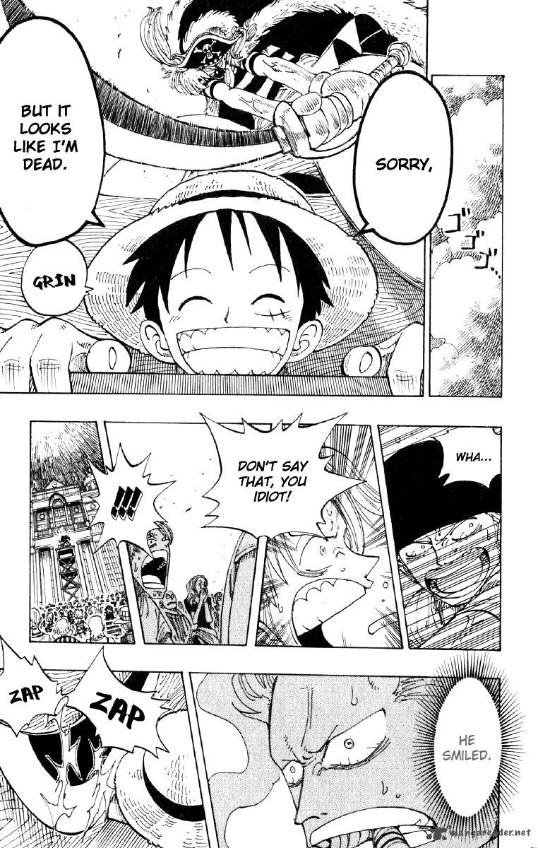 One Piece Manga Chapter 99 page 13 - Luffy Died