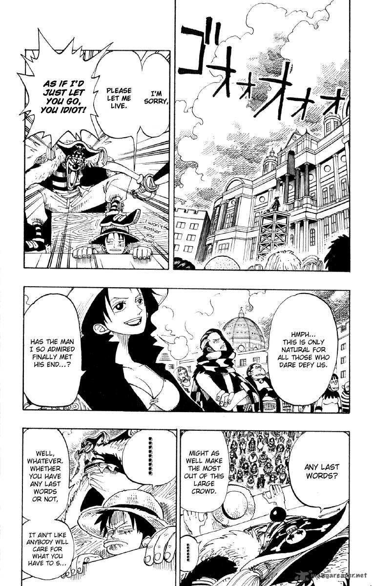 One Piece Manga Chapter 99 page 7 - Luffy Died