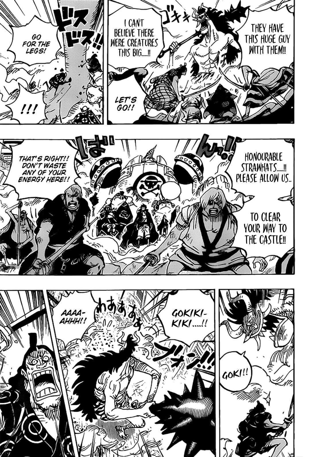 One Piece Manga Chapter 990 page 11 - Army of One
