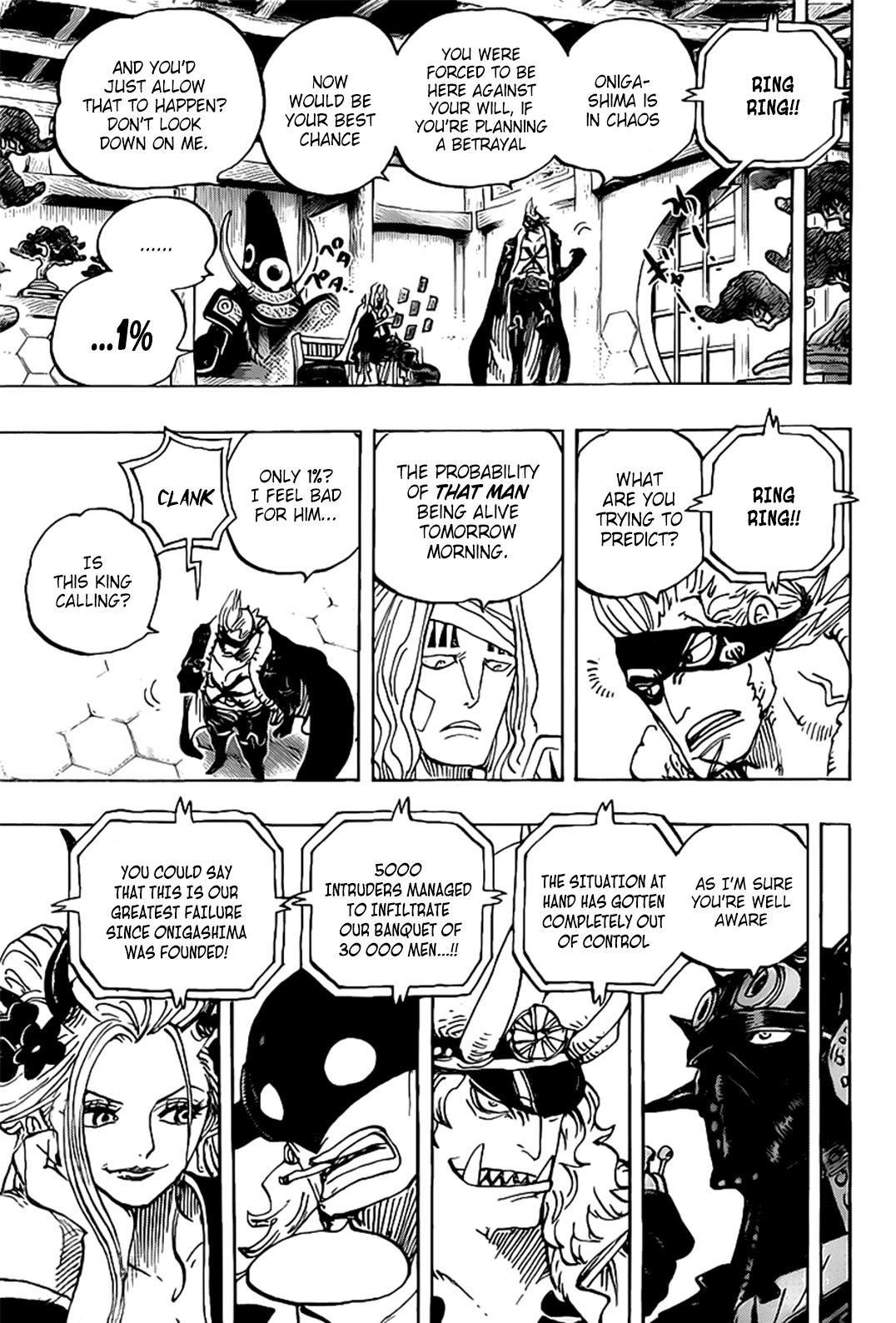 One Piece Manga Chapter 990 page 7 - Army of One