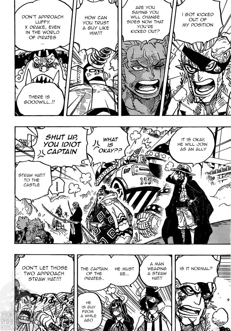 One Piece Manga Chapter 991 page 4 - Let Us Die!!!