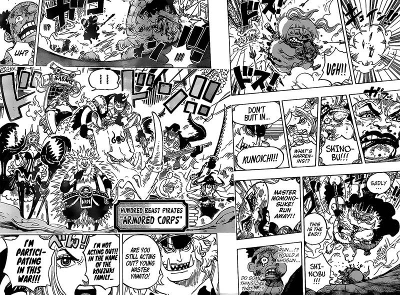 One Piece Manga Chapter 993 page 12 - The Dream of Wano Country