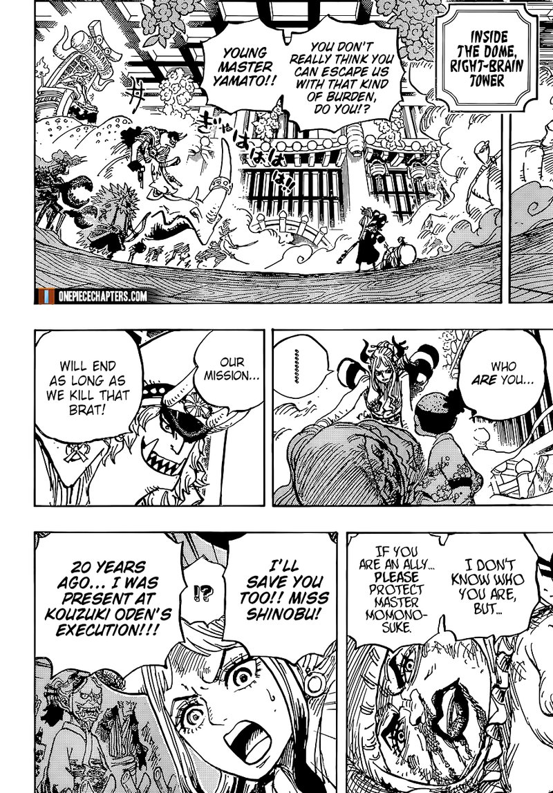 One Piece Manga Chapter 994 page 13 - My Other Name is Yamato