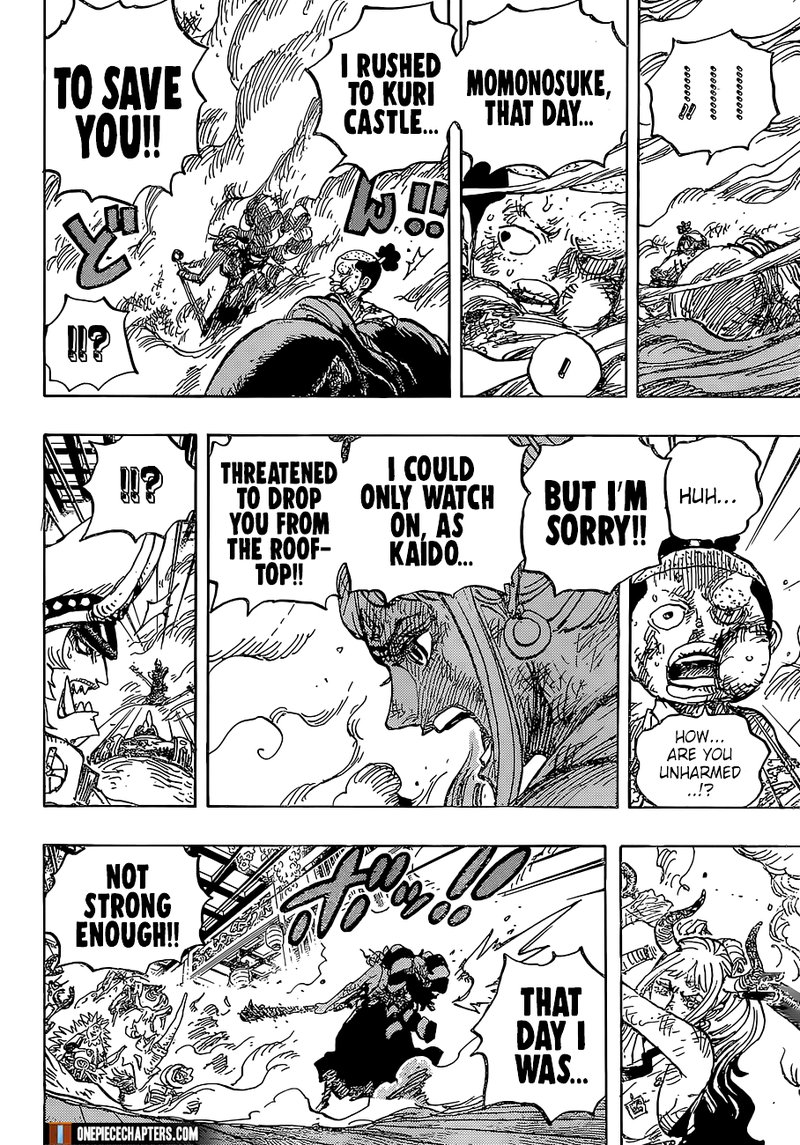 One Piece Manga Chapter 994 page 15 - My Other Name is Yamato