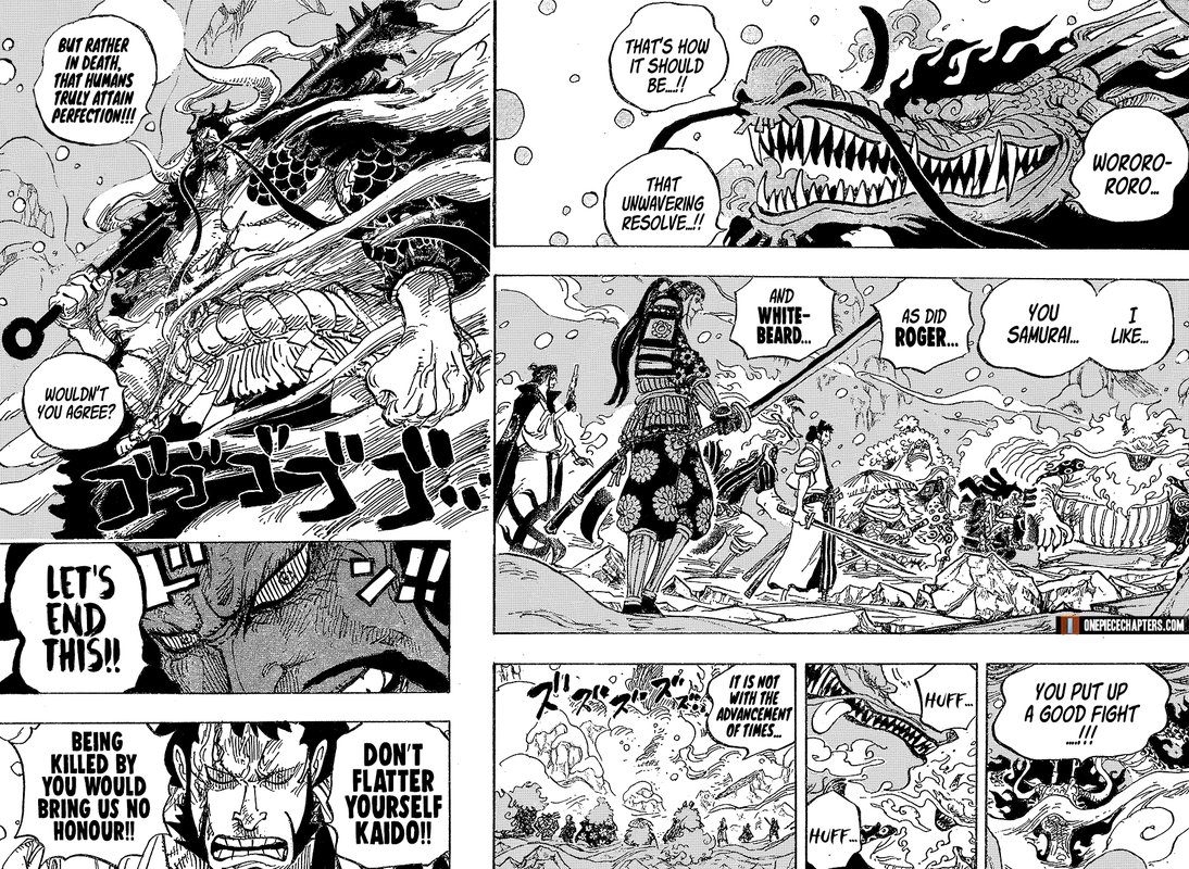 One Piece Manga Chapter 994 page 4 - My Other Name is Yamato
