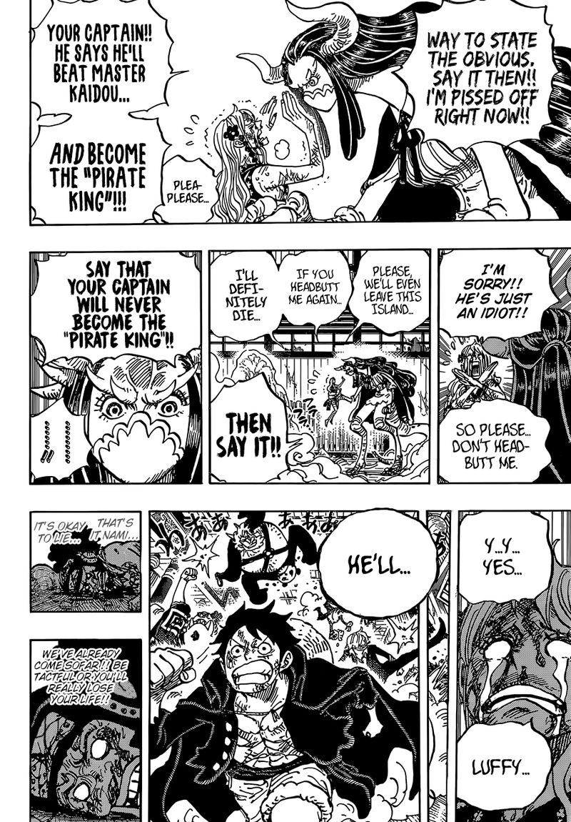 One Piece Manga Chapter 995 page 15 - A Kunoichi's Oath