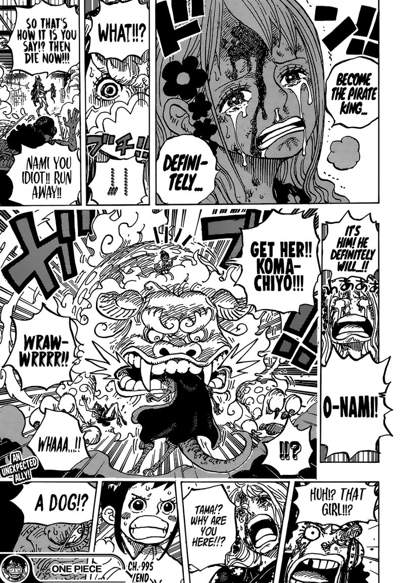 One Piece Manga Chapter 995 page 16 - A Kunoichi's Oath