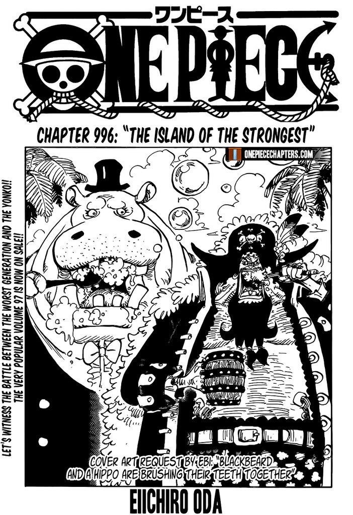 One Piece Manga Chapter 996 page 1 - Island of the Strongest