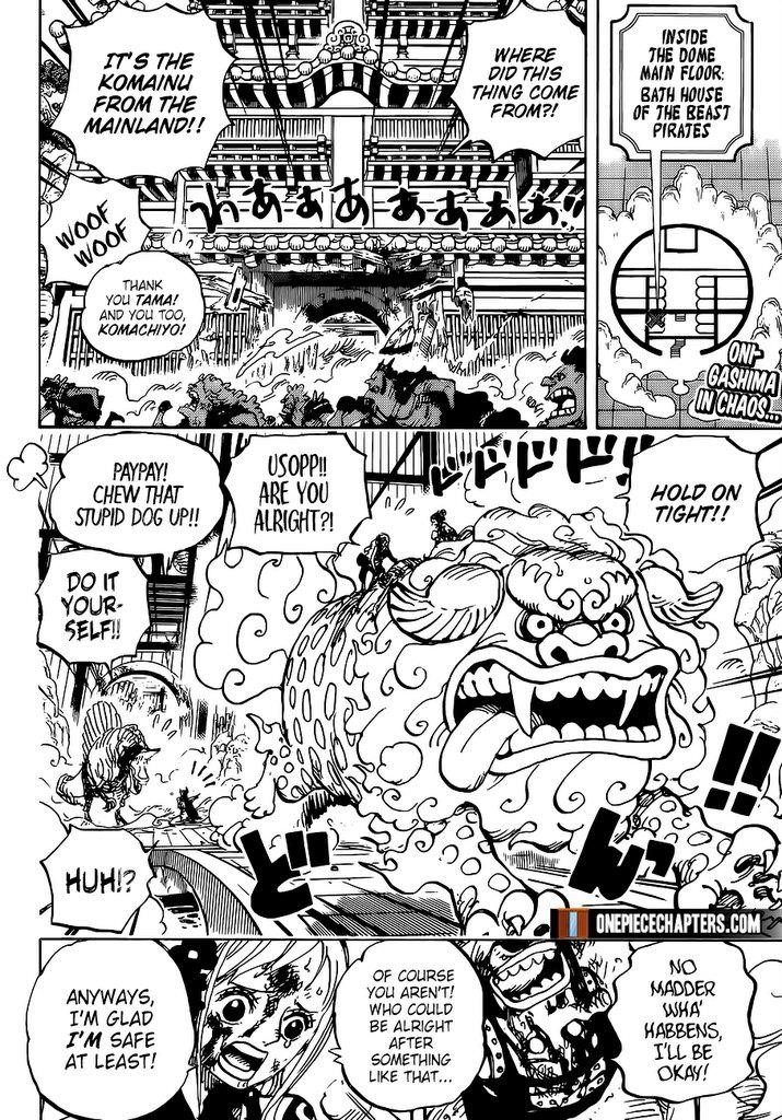 One Piece Manga Chapter 996 page 2 - Island of the Strongest