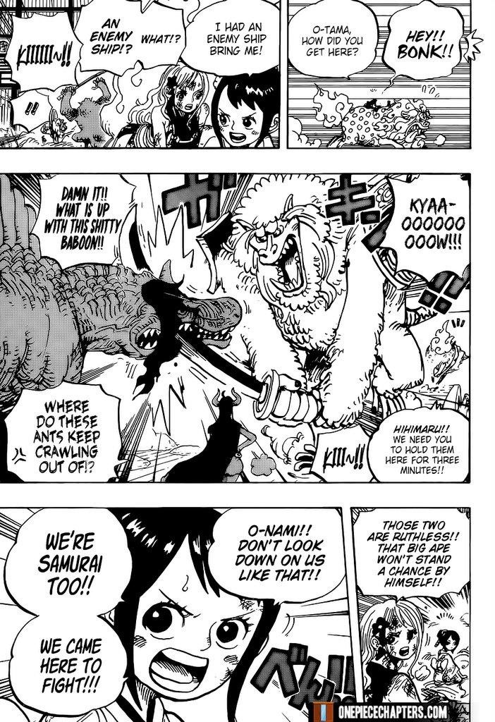 One Piece Manga Chapter 996 page 3 - Island of the Strongest