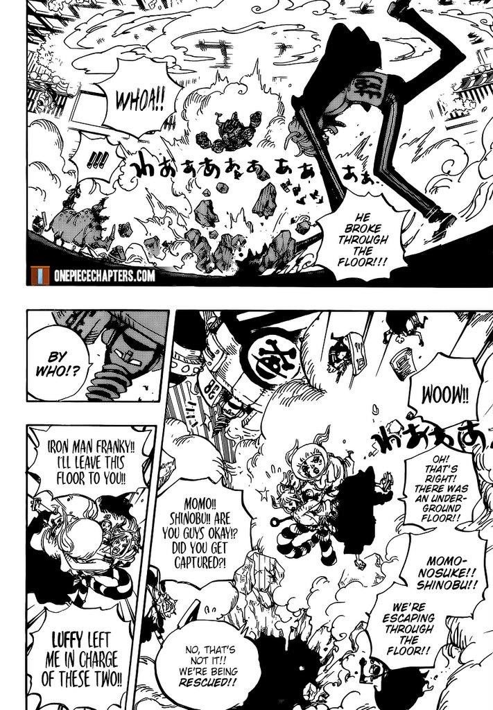 One Piece Manga Chapter 996 page 8 - Island of the Strongest
