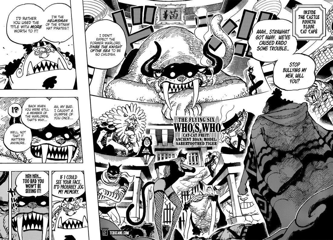 One Piece Manga Chapter 998 page 10 - Ancient Types