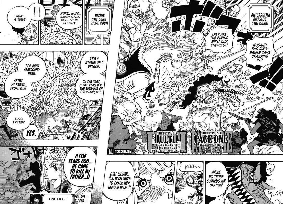 One Piece Manga Chapter 998 page 11 - Ancient Types