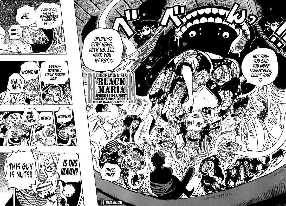 One Piece Manga Chapter 998 page 9 - Ancient Types