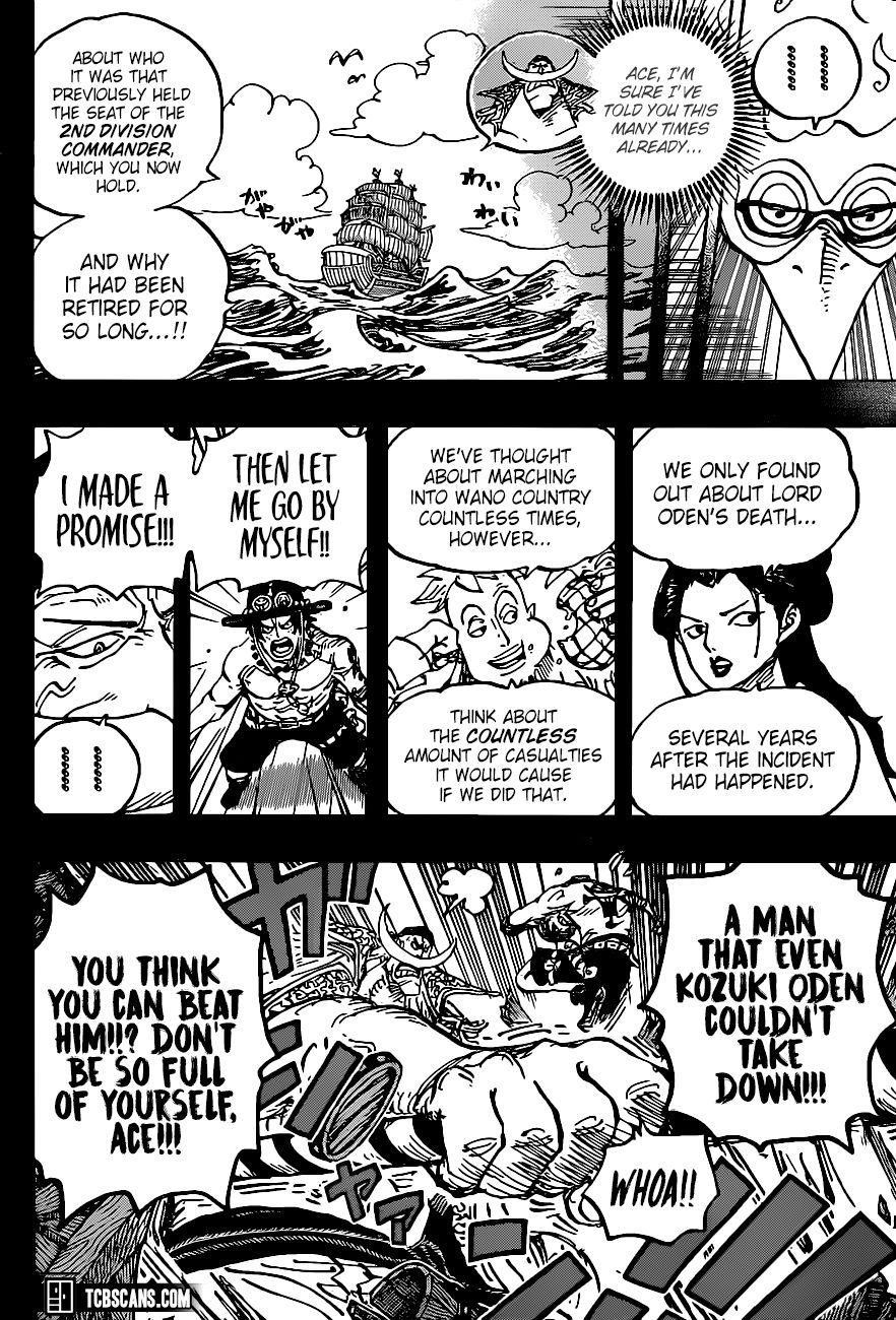 One Piece Manga Chapter 999 page 11 - The Sake I Brewed to Drink With You