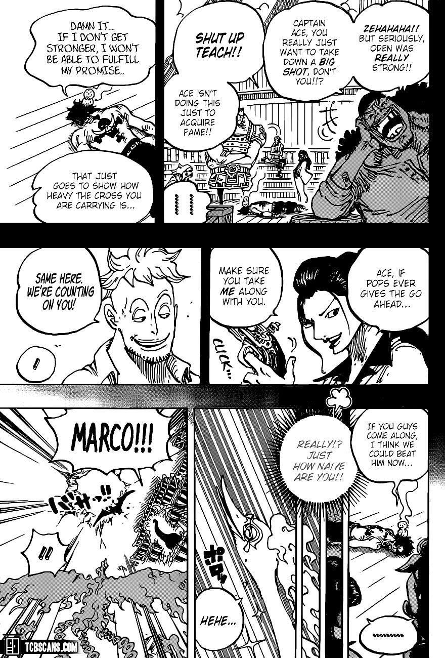 One Piece Manga Chapter 999 page 12 - The Sake I Brewed to Drink With You