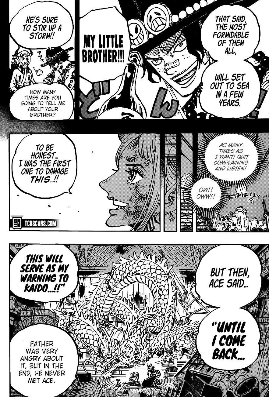 One Piece Manga Chapter 999 page 7 - The Sake I Brewed to Drink With You