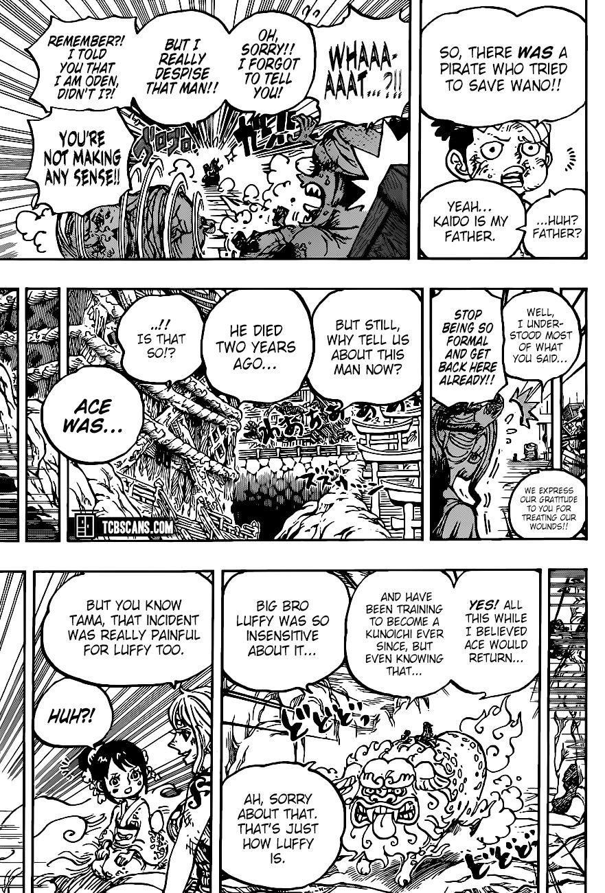 One Piece Manga Chapter 999 page 8 - The Sake I Brewed to Drink With You